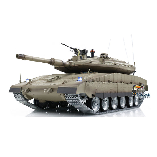 Heng Long Remote Control Tank 1/16 IDF Merkava MK IV Professional Edition Tanks W/ Metal Road Wheels Tracks FPV