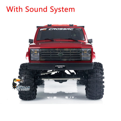 CORSSRC EMO XL 1/8 RC Crawler 6WD Radio Control Off-road Climbing Truck Lights Sounds 2-speed Gearbox Painted Assembled Racing Toy