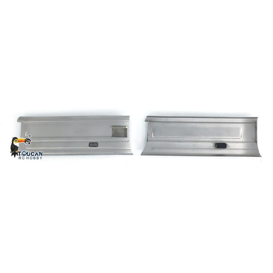 ScaleClub 1 Pair Metal Side Spoilers for 1/14 R620 RC Tractor Truck R730 Radio Controlled Car Model DIY Spare Parts