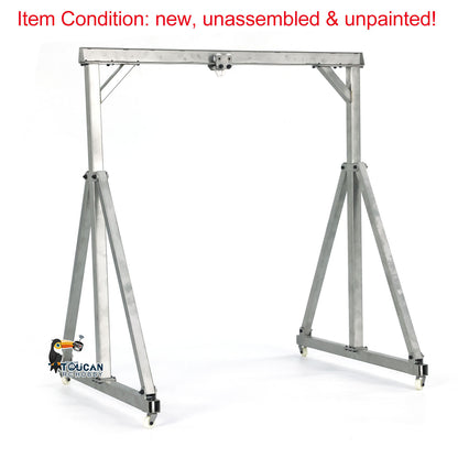 IN STOCK JDModel Metal Chain Block Hoist Gantry Crane for 1/14 RC Crane Remote Control Engineering Vehicles Model