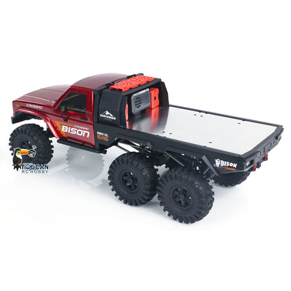 CORSSRC EMO XL 1/8 6WD 6x6 RC Crawler Car Radio Control Off-road Hauler Vehicles DIY Model Two-speed Transmission 775*302*288mm