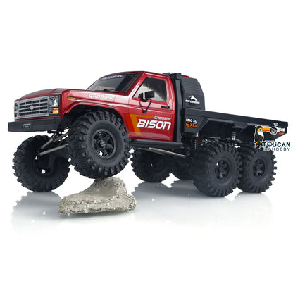 CORSSRC EMO XL 1/8 6WD 6x6 RC Crawler Car Radio Control Off-road Hauler Vehicles DIY Model Two-speed Transmission 775*302*288mm