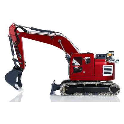 IN STOCK Customized LESU 1/14 RC Hydraulic Excavator ET26B PL18EV RTR Remote Control Diggers Model Painted and Assembled Light Sound System Smoke Unit