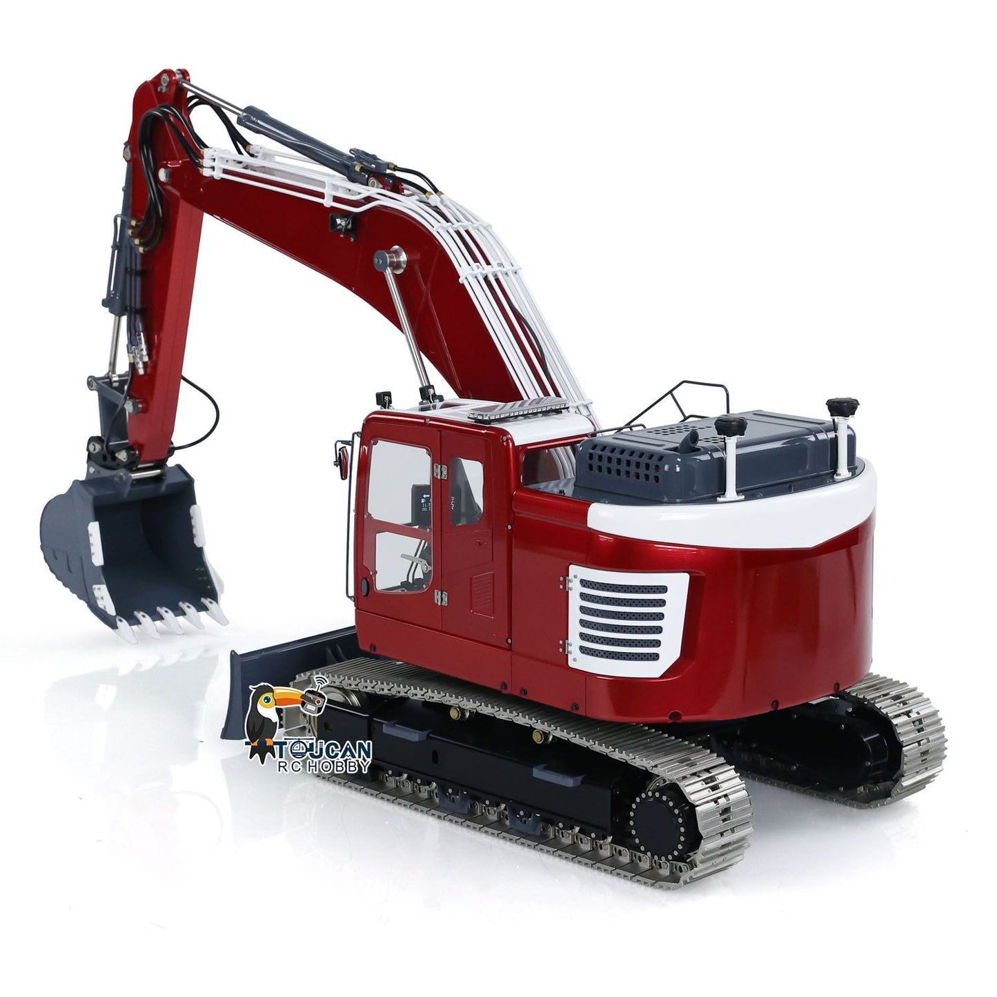 IN STOCK Customized LESU 1/14 RC Hydraulic Excavator ET26B PL18EV RTR Remote Control Diggers Model Painted and Assembled Light Sound System Smoke Unit