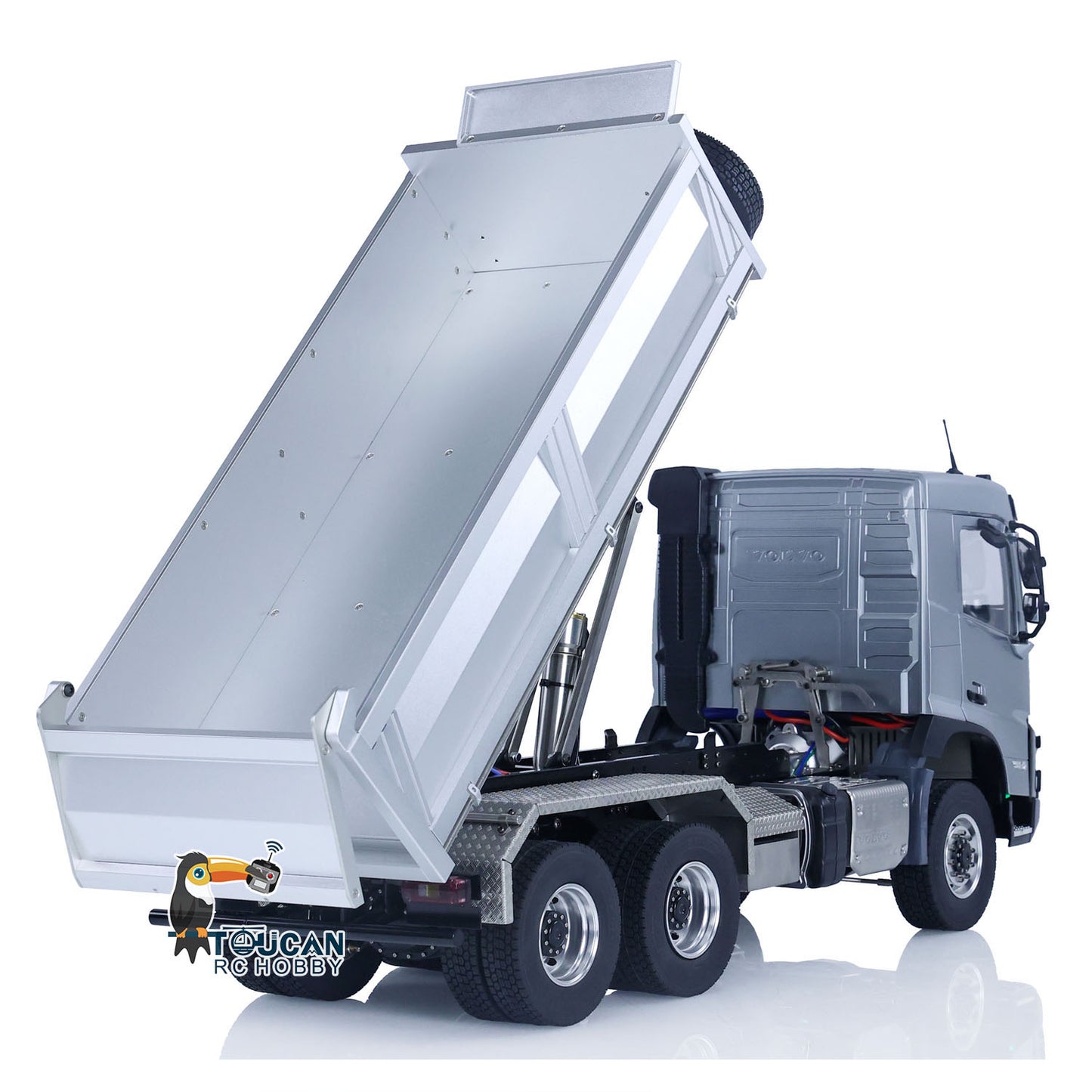 Double E 1/14 Hydraulic RC Dump Truck 6x6 FMX Remote Control Dumper Ca –  TOUCAN RC HOBBY