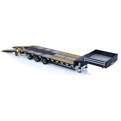 LESU 1/14 Scale Metal RC Trailer with Hydraulic System Radio Control Car Model DIY Electronic Lifting Light System