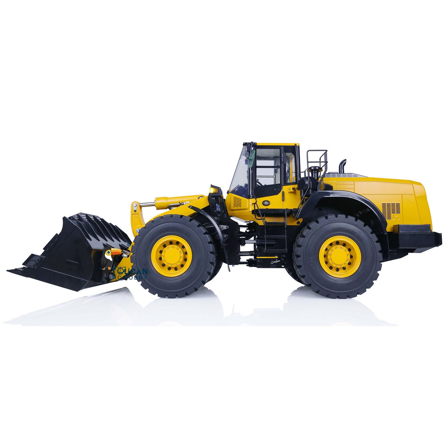 US STOCK MT Model Metal 1/14 RC Hydraulic Loader WA480 RTR Construction Vehicles Ready To Run Battery Light Sound