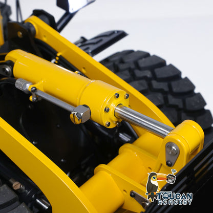 1/14 MTM Metal Assembled RC WA480 RTR Hydraulic Loader Model W/ Battery Reversible Bucket Tiltable Dozer Blade