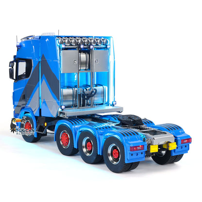 770S 1/14 Radio Control Tractor Truck 8x8 Metal Chassis Remote Control Lorry ST8 Battery