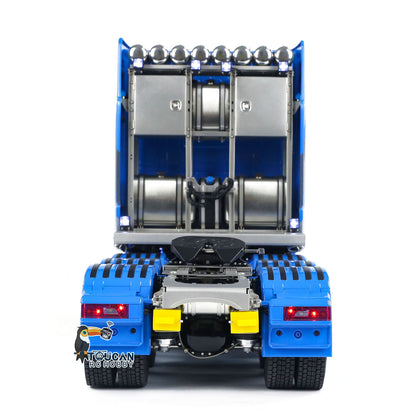 770S 1/14 Radio Control Tractor Truck 8x8 Metal Chassis Remote Control Lorry ST8 Battery