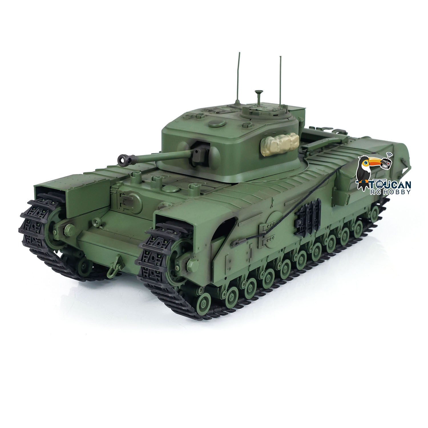 IN STOCK 1/16 Tongde RC Battle Tank Churchill Mk.VII Remote Controlled ...