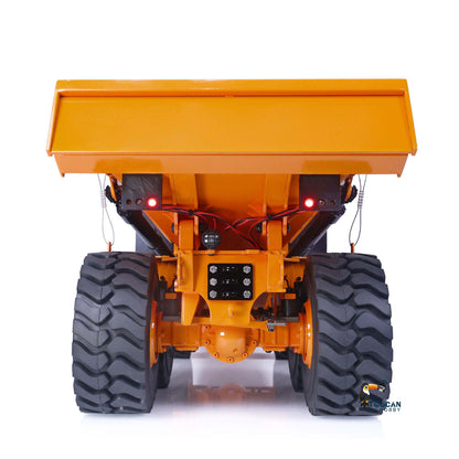 1/14 6x6 Hydraulic Lifting RC Articulated Truck Metal Dumper Car RTR Model A40G Remote Control Construction Vehicles Toys