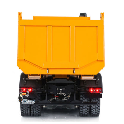 Kabolite 1/14 K3366 RC Hydraulic Tipper Car 8X8 Radio Control Dumper Truck Model 673.3x208.2x273mm Light Sound System