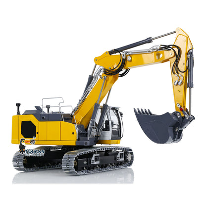 IN STOCK LESU LR945 1/14 3-arm RC Hydraulic Equipment Metal Excavator Remote Control Digger Electric Vehicle Kits PNP RTR Optional Versions