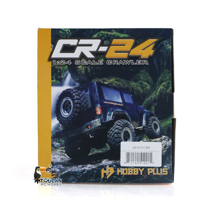 1:24 4x4 4WD RC Off-road Vehicles Mini Remote Control Climbing Crawler Car DIY Simulation Model ESC Servo Light System