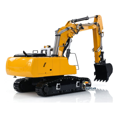 MTMODEL 1:14 946-3 3 Arms Metal RC Remote Control Hydraulic Excavator Heavy Machine Digger Model Tiltable Clamshell Bucket