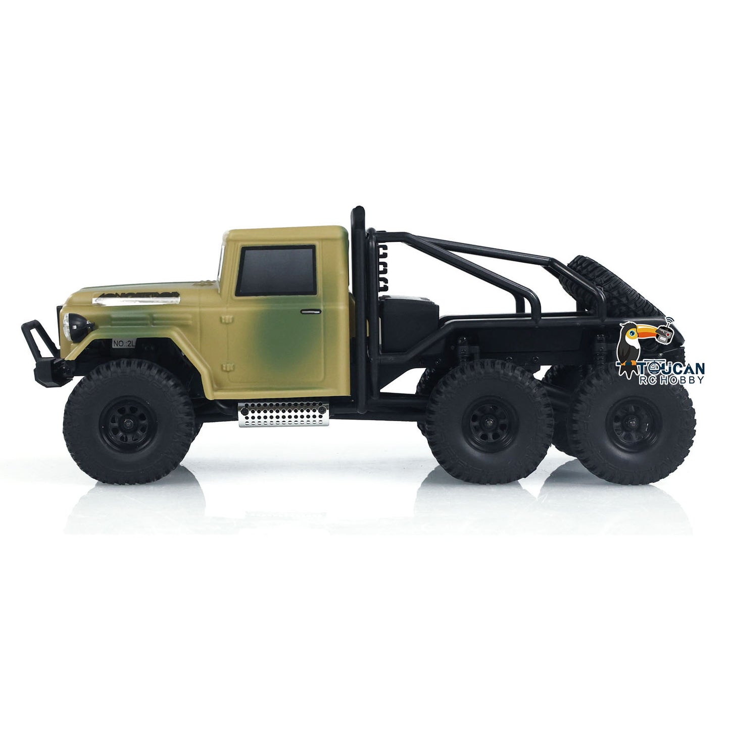1/18 Hobby Plus 6x6 RC Rock Crawler Car Remote Controlled Electric Off-road Vehicle Simulation Toys Hobby Model Gifts