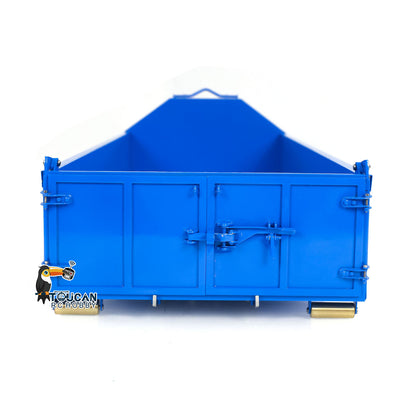 1: 14 Painted Timber Flatbed High Bucket for 10x10 RC Hydraulic Full Dumper Truck 8x8 Radio Controlled Car Model