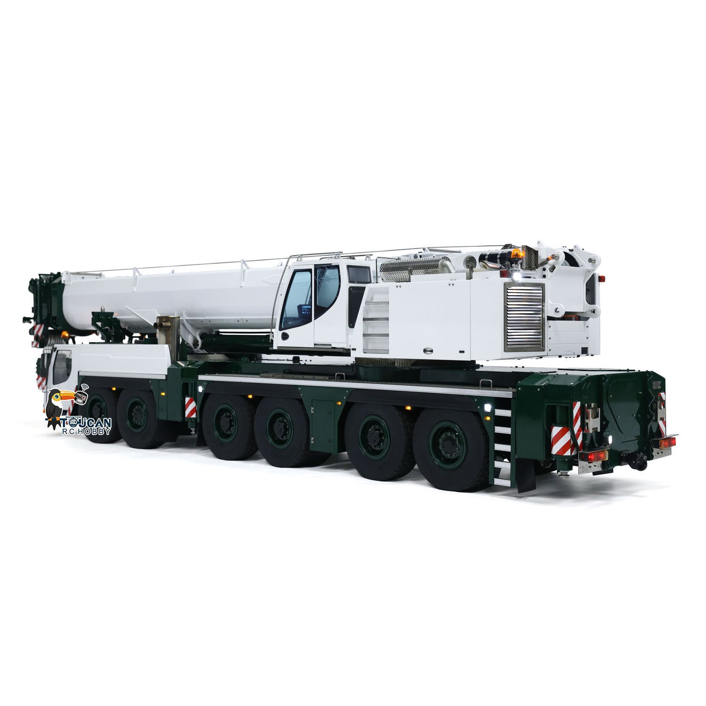 Eyewhale 1/14 6 Axles LTM1350 RC Hydraulic Mobile Cranes 5M Length Radio Controlled Heavy-duty Car PNP Hobby Model