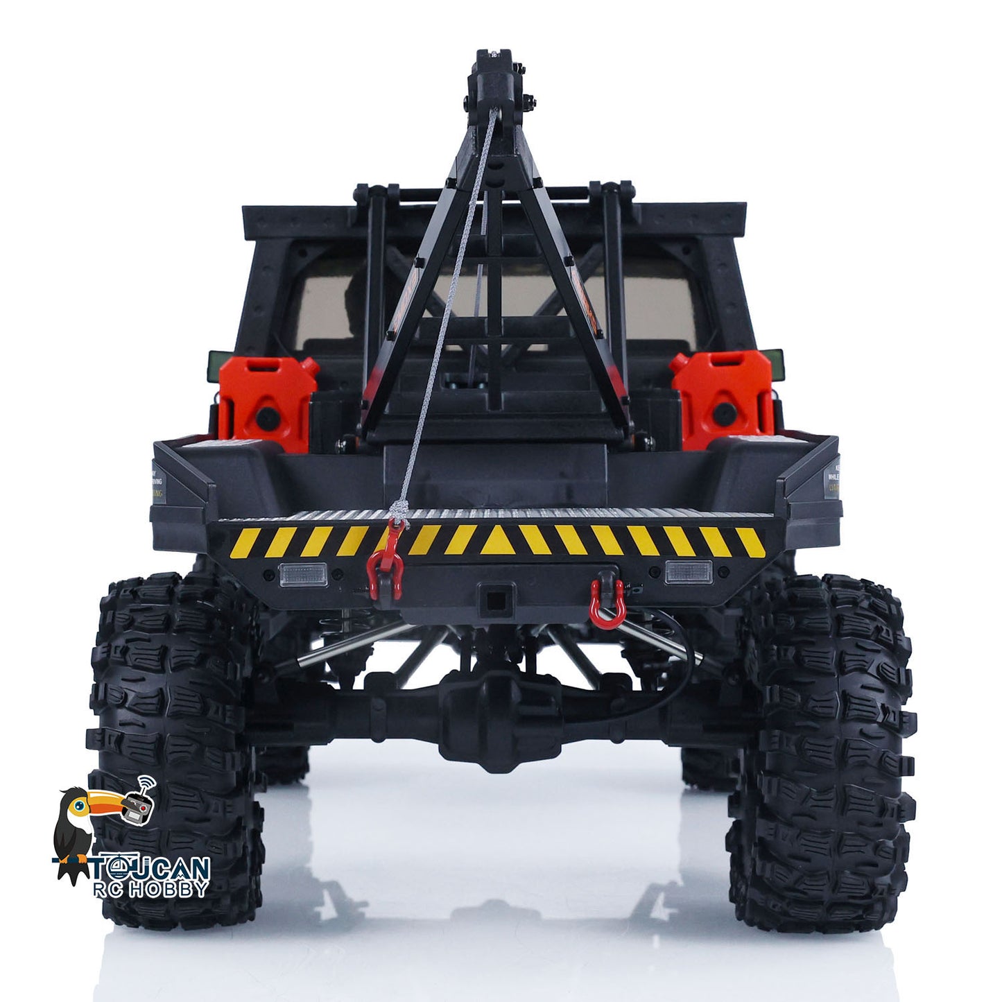 CORSSRC 1/8 4WD EMO X3 RC Towing Rescue Car 4x4 Remote Control Crawler Vehicle Hobby Model PNP Version Assembled Painted