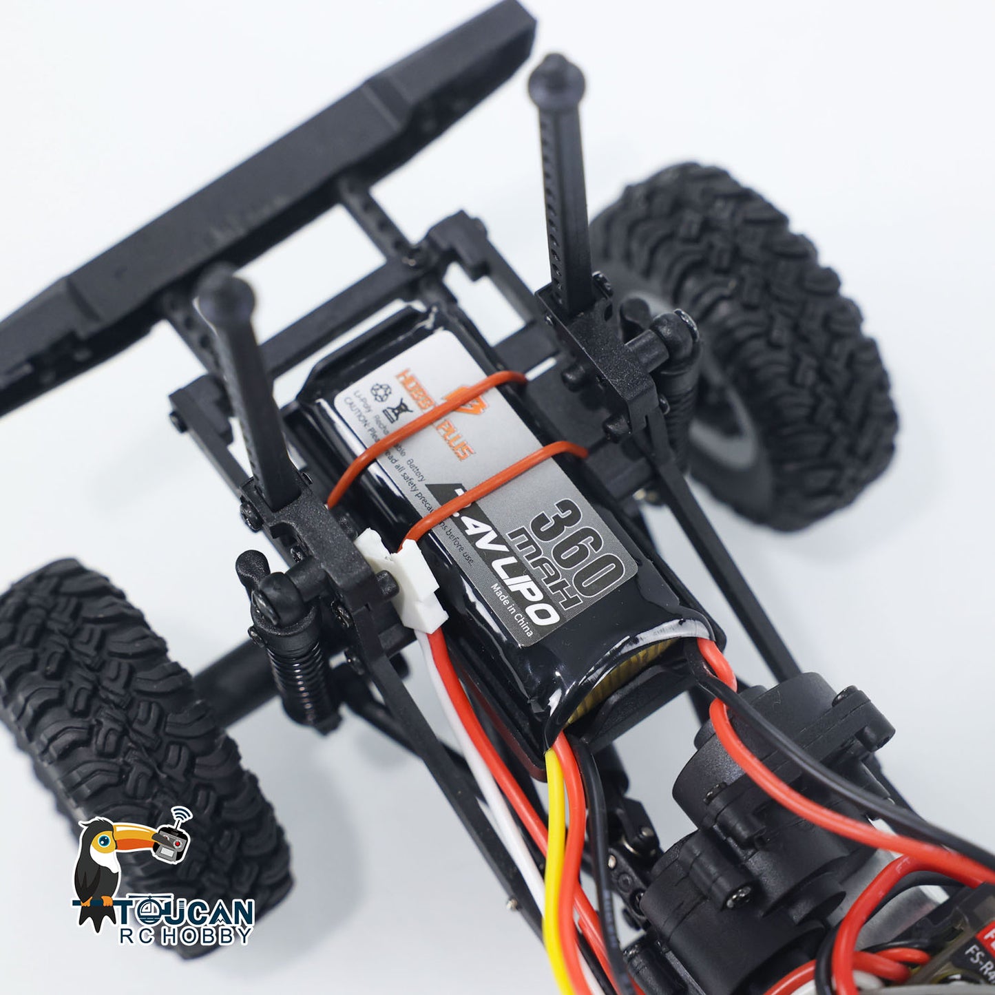 1:24 4WD 4x4 2.4Ghz RC Rock Crawler Car Mini Radio Controlled Climbing Off-road Vehicles ESC Servo Motor DIY Model