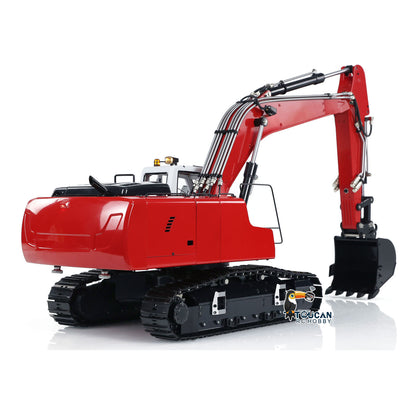 MTMODEL Metal Remote Control Tracked Digging Vehicle 1/14 2 Arms 946 RC Hydraulic Excavator Ripper Tiltable Bucket Grab Model