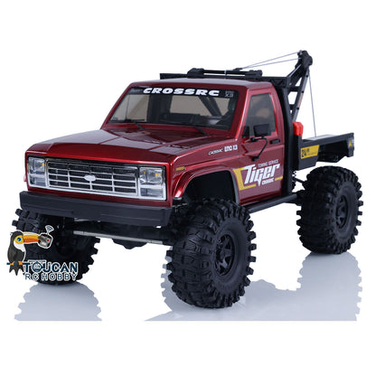 CORSSRC 1/8 4WD EMO X3 RC Towing Rescue Car 4x4 Remote Control Crawler Vehicle Hobby Model PNP Version Assembled Painted