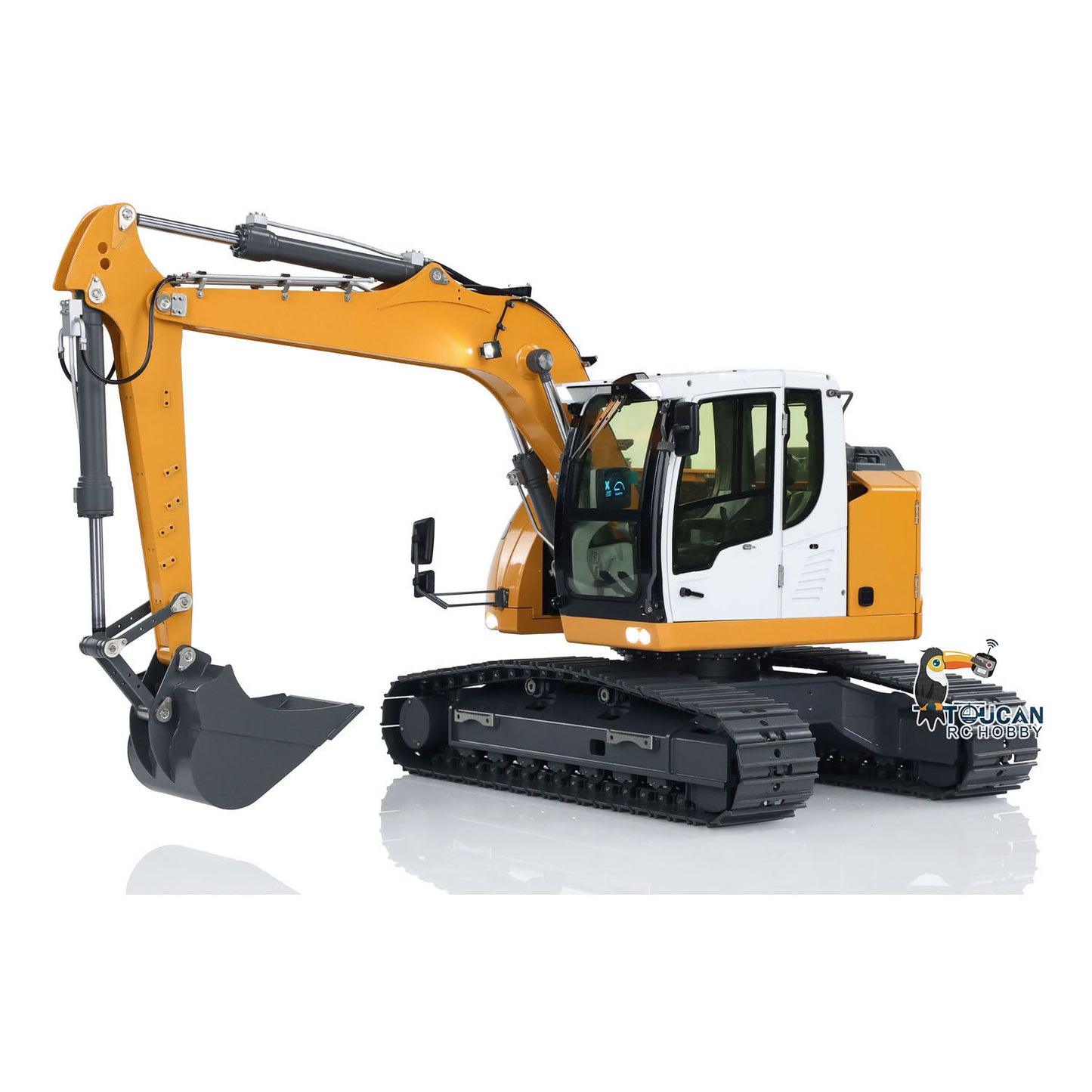 1/14 Scale RC Hydraulic Excavator R920 JDM Model 208 Metal Radio Control Digger Model Construction Truck