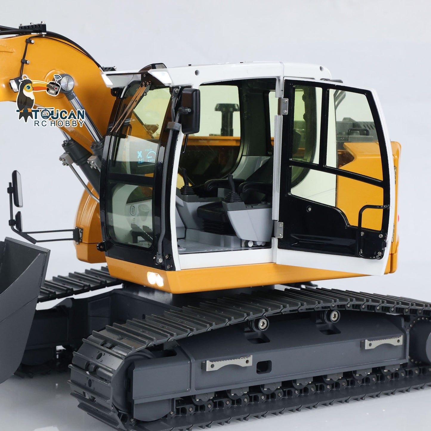 1/14 Scale RC Hydraulic Excavator R920 JDM Model 208 Metal Radio Control Digger Model Construction Truck