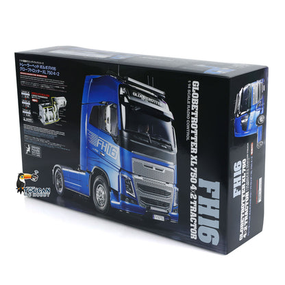 TAMIYA 4x2 1/14 Scale RC Tractor Truck 56375 FH16 XL750 Remote Control Car 3-speed Hobby Model Kit Unassembled Painted