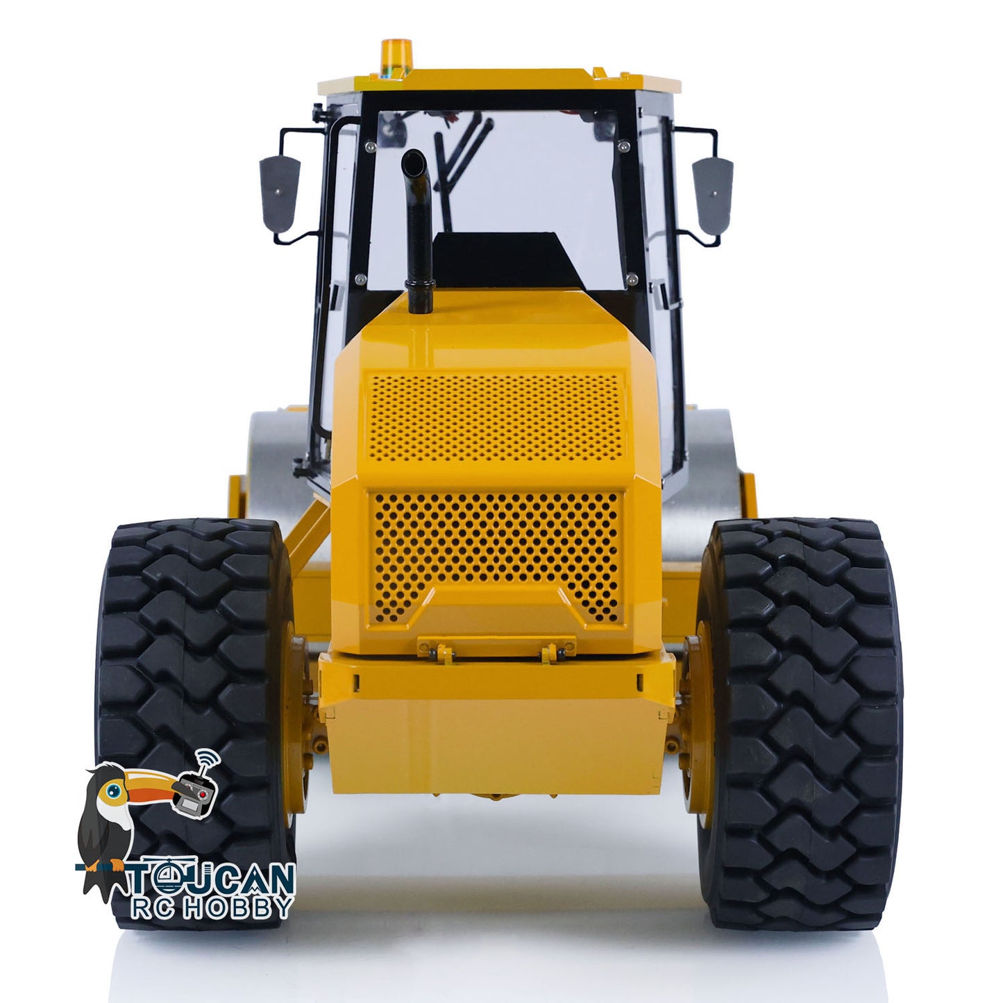 TOUCAN CS11 1/12 Metal Hydraulic RC Road Roller Remote Controlled Car Simulation Model Ready to Run RTR Painted and Assembled