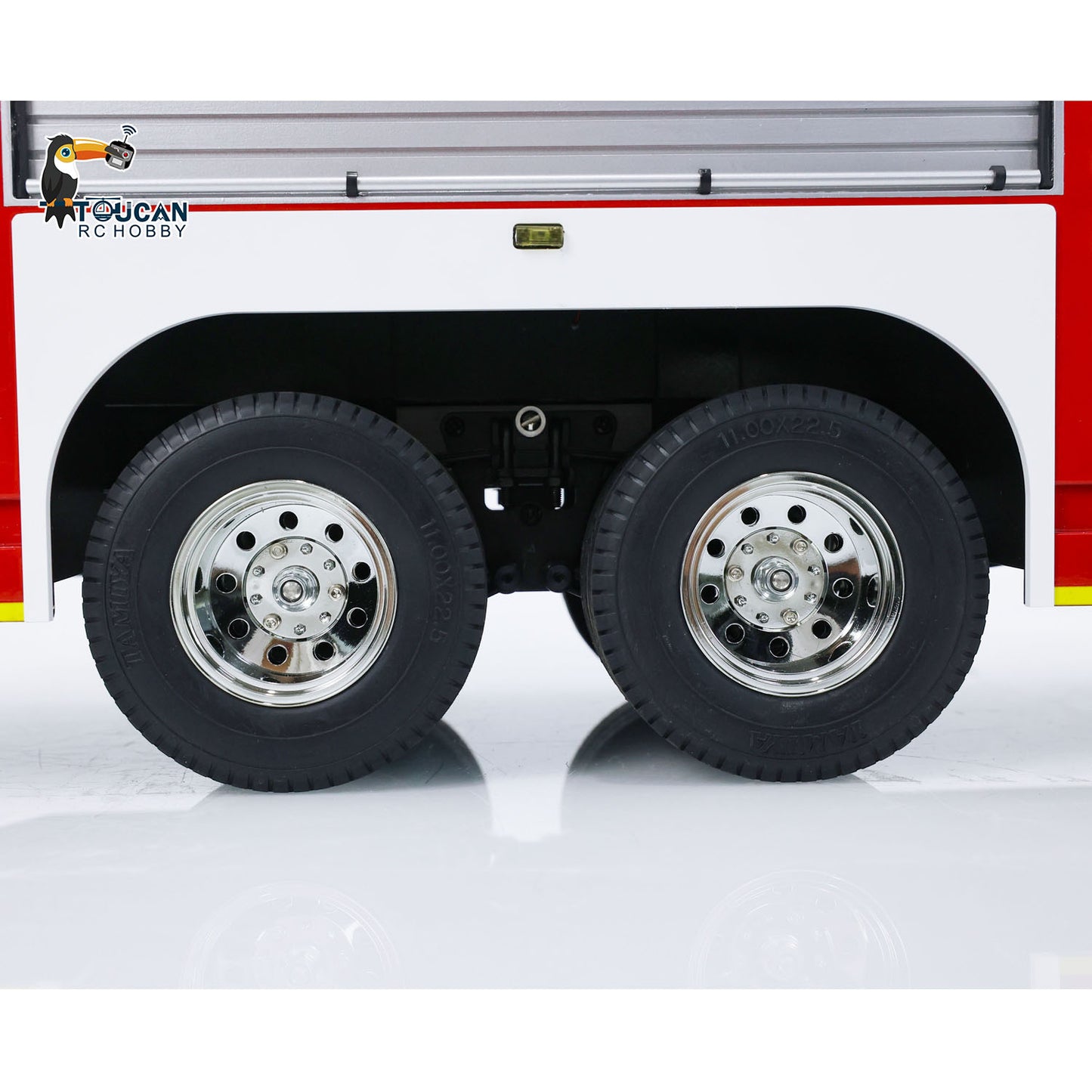 TOUCAN 1/14 6x4 RC Fire Fighting Truck Remote Control Fire Vehicles RTR Car Assembled and Painted Model Sound Light System