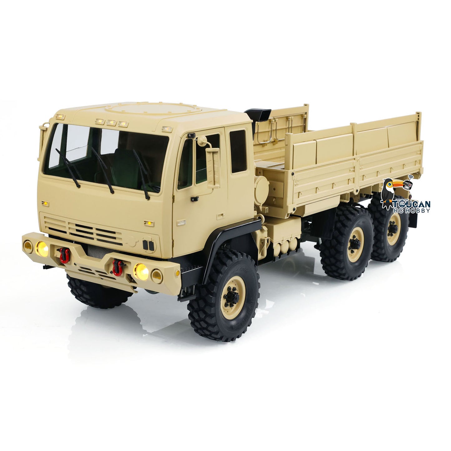 IN STOCK Customized CrossRC FC6 1:12 RTR RC Military Truck Radio Control Off-road Vehicle Cars 6WD DIY Model Smoke Unit 650mm*228mm*262mm