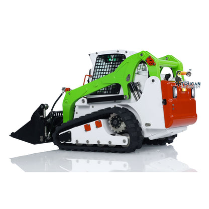 LESU 1/14 RC Hydraulic Car Aoue LT5 Skid-Steer Loader RTR Simulation Construction Vehicle Model Radio Battery Light Sound