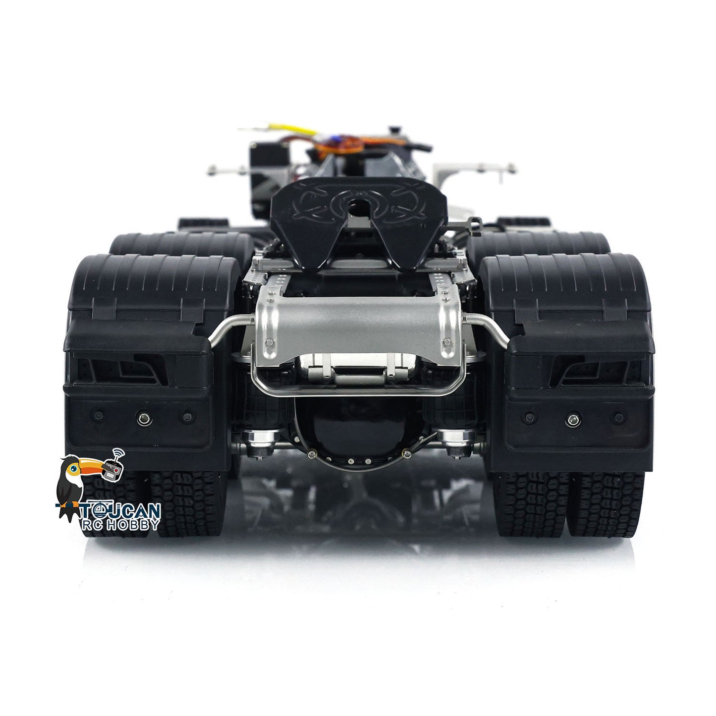 ScaleClub 1/14 6x6 Metal Chassis for RC Tractor Remote Controlled Truck R62 R73 Electric Model Air Suspension Optional Types