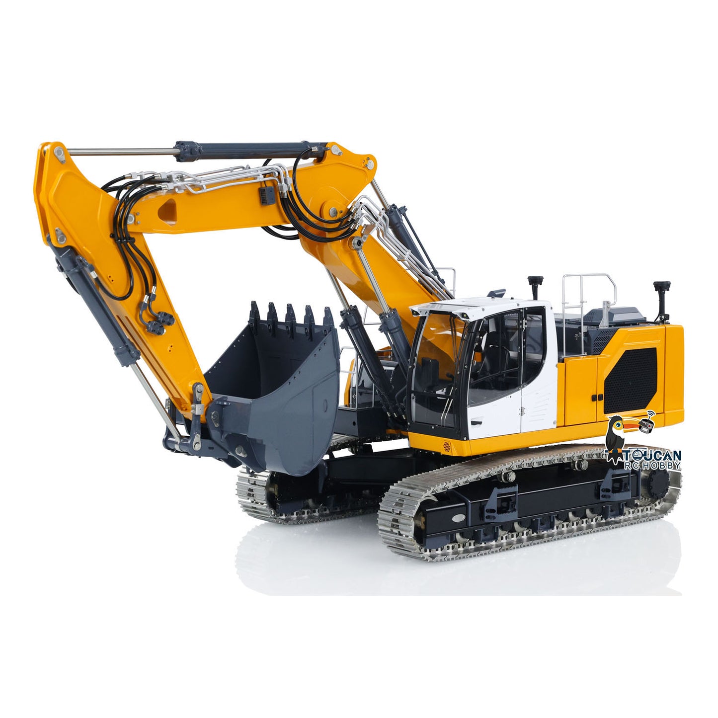 LESU 3-Section Arm Metal 1/14 Hydraulic RC Excavator LR945 Radio Control Diggers PNP/RTR Optional Versions