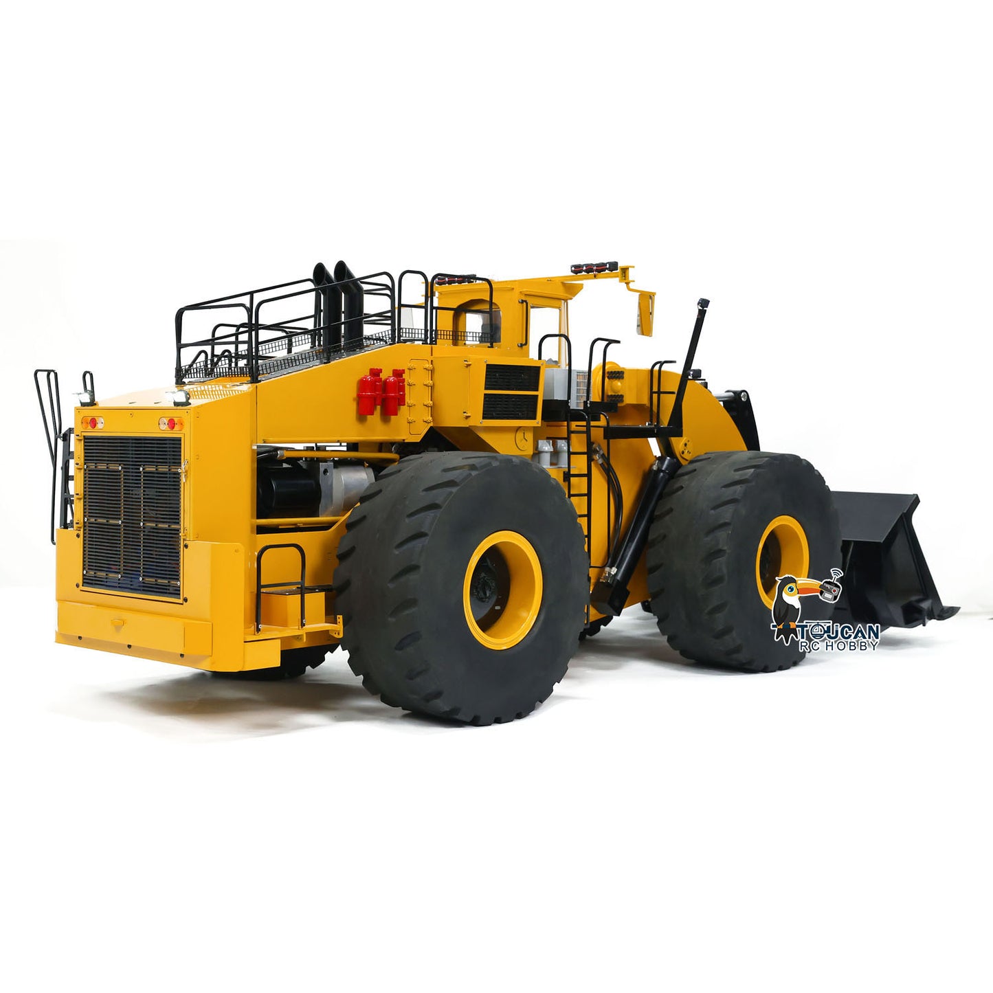 TOUCAN 1/14 Scale L2350 RC Hydraulic Loader Heavy Duty RTR Radio Control Construction Vehicle ESC Servo Motor Smoking Unit