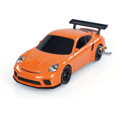 1:43 4WD RC Drift Race Car Remote Control Vehicle Mini Toy Model Car Tyres Traffic Cones Ready to Run Painted and Assembled