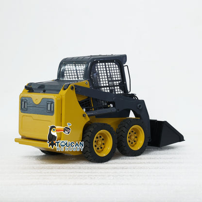 Metal 1/14 Hydraulic RC Skid-Steer Loader SM450 Remote Control Wheeled Car Model