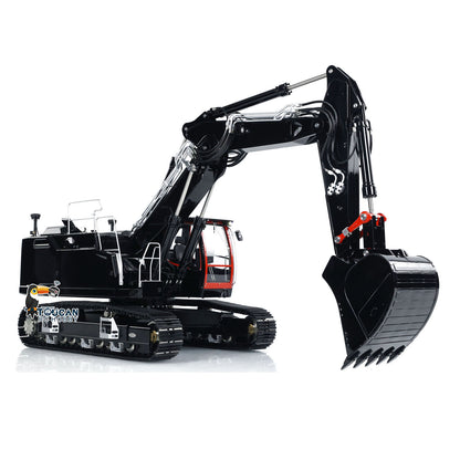 LESU 1/14 3-arm Aoue-LR945 RC Hydraulic Digger Metal Radio Controlled Excavator Painted Assembled PNP Hobby Model Light System