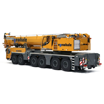 Eyewhale 1/14 6 Axles LTM1350 RC Hydraulic Mobile Cranes 5M Length Radio Controlled Heavy-duty Car PNP Hobby Model