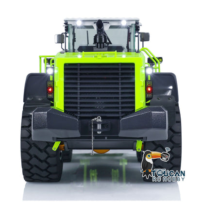 JDModel 198 Metal 1/14 RC Hydraulic Loader ZW370 Radio Control Construction Vehicle Truck Hobby Model Toy Gift for Children Adults