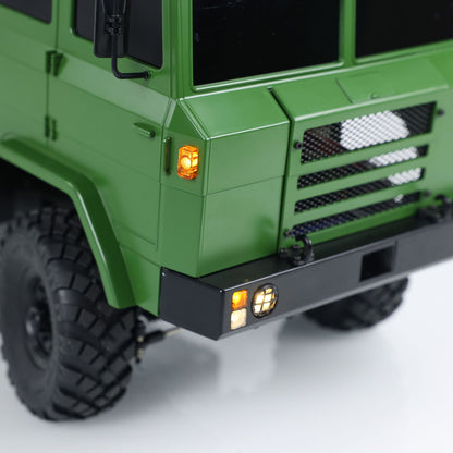 1/12 Scale CROSSRC XC6 RTR RC Military Truck Crawler 6WD Installed Sounds Smoke Painted Assembled Ready To Run Vehicles Model