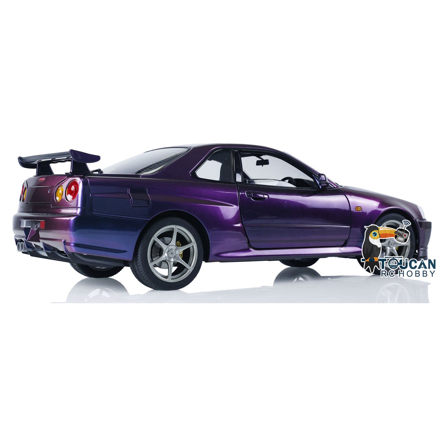 Capo RC Racing Car for 1/8 Nissa Limited Edition Skyline Drift Vehicles GTR  R34 Collection Radio Controlled Model