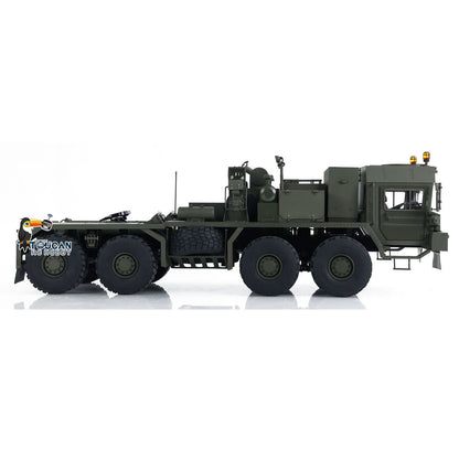 TOUCAN 8x8 1/14 RC Tractor Truck SLT56 Full Metal Remote Controlled Military Transport Car PNP Painted Model FlySky PL18 Lite