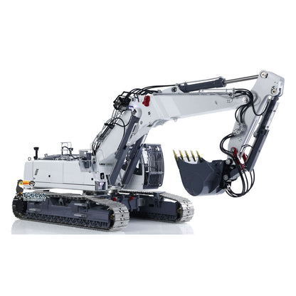 LESU 1/14 RC Full Hydraulic Excavator LR960 RTR Digger Frsky XE Radio Battery Without Sound System