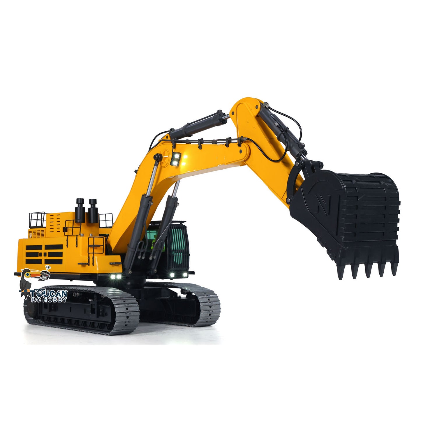 ZOOMLION ZE960G 1/12 Metal RC Hydraulic Excavator Double Pump RTR Heavy Digger ST8 Remote Control Engineering Vehicle Emulated Model