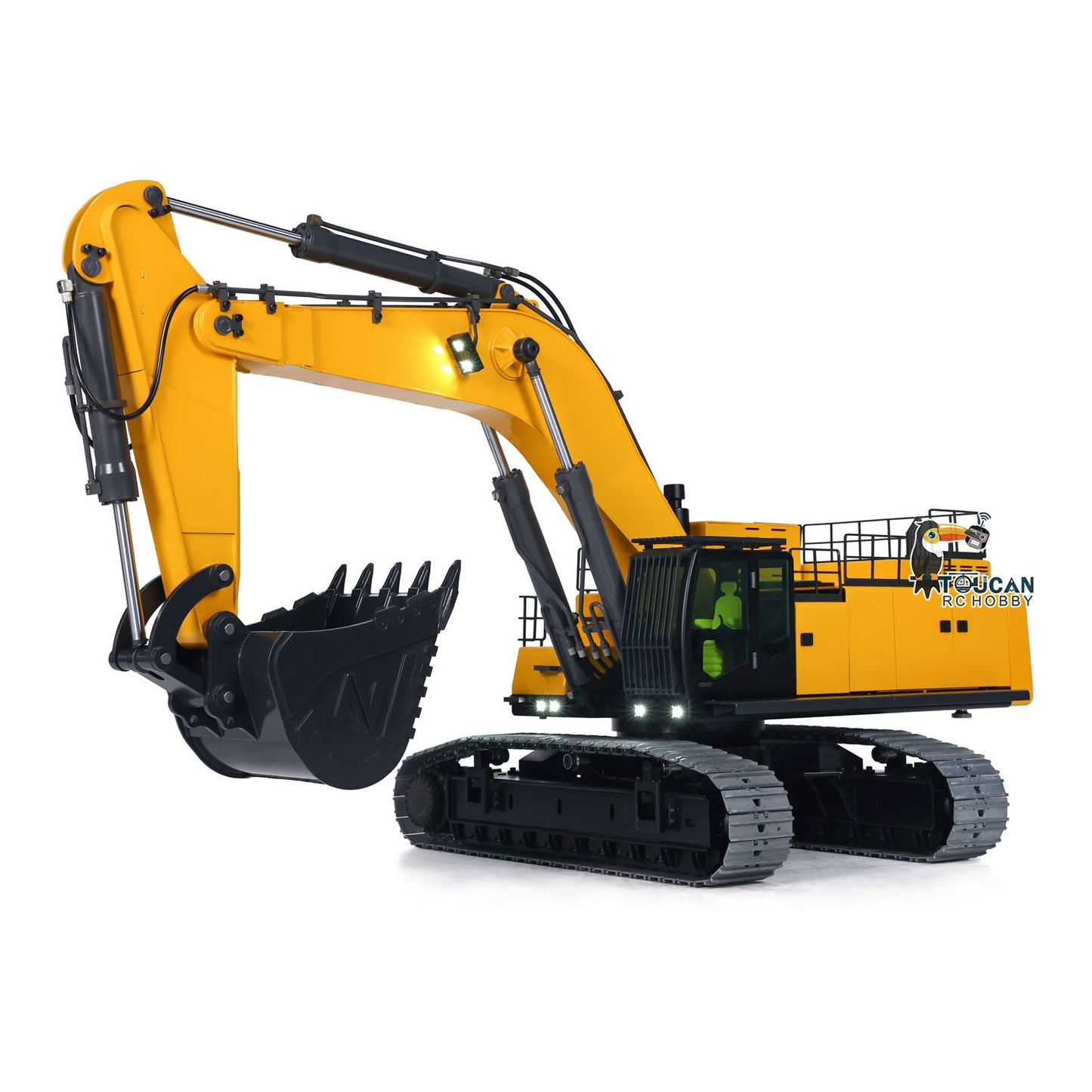 ZOOMLION ZE960G 1/12 Metal RC Hydraulic Excavator Double Pump RTR Heavy Digger ST8 Remote Control Engineering Vehicle Emulated Model