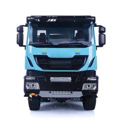 LESU 1/14 8X8 RC Painted Dump Truck Hydraulic Tipper Car for Radio Control Dumper Truck Model Sound Light System Motor Servo ESC