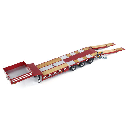 LESU Electronic Lifting Metal Trailer for 1/14 RC Tractor Truck Dumper Lorry Car Simulation Construction Vehicle Model DIY